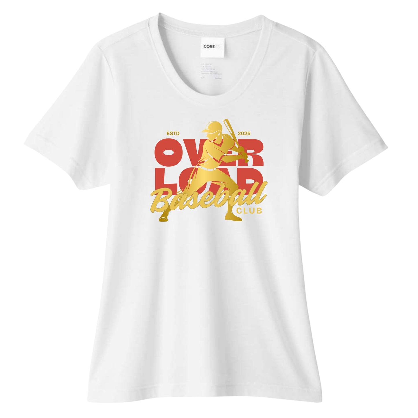 OverLoad Baseball Vintage Baseball Club Women's Performance Tee
