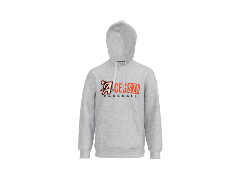 Aces SZN Baseball Heavyweight Fleece Hoodie - Athletic Heather