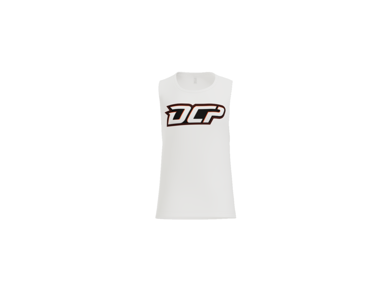 DCP Logo Women's Flowy Muscle Tank - White