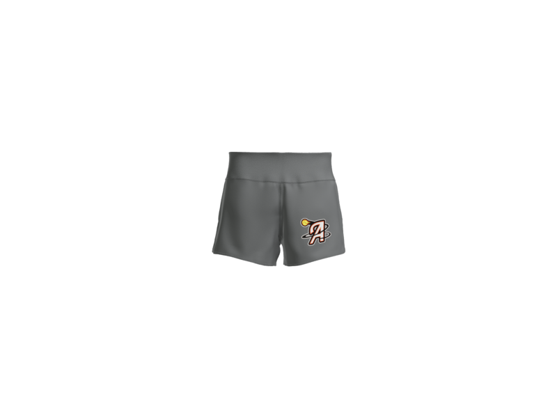 Aces Softball Orbit Logo Women's Performance Shorts - Iron Grey