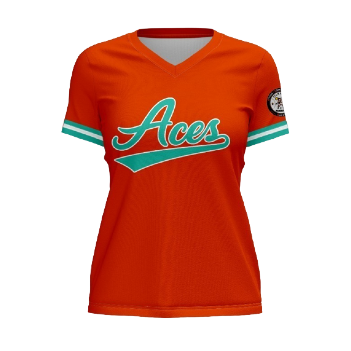Aces Softball Orange Jersey