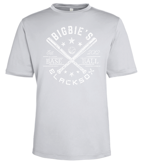 Bigbie’s BlackSox Vintage Cross Bats Unisex Performance Tee