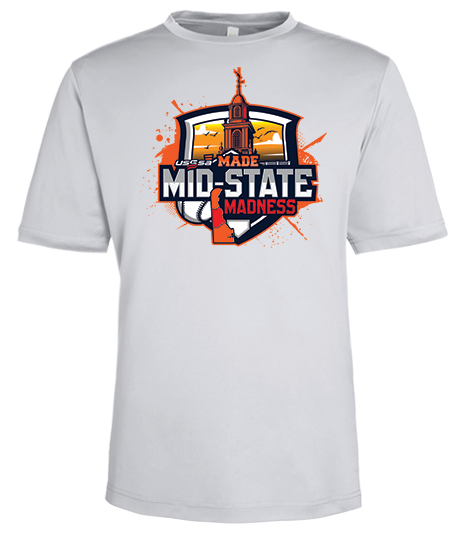 MADE Mid-State Madness Official Tournament Shirt - Performance Crew Neck