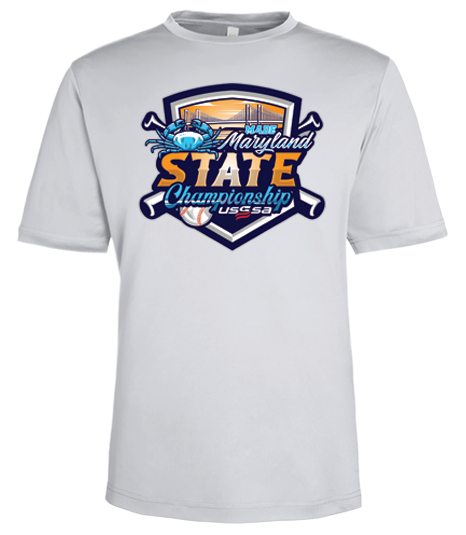 MADE Maryland State Championship Official Tournament Shirt - Performance Crew Neck