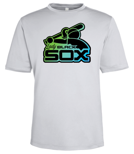Bigbie’s Lady BlackSox Logo Unisex Performance Tee