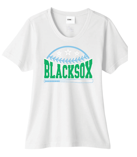 Bigbie’s BlackSox All-Star Bat Logo Women's Performance Tee