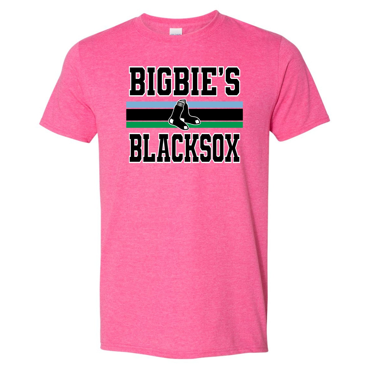 Bigbie’s BlackSox Retro Varsity Unisex Tee