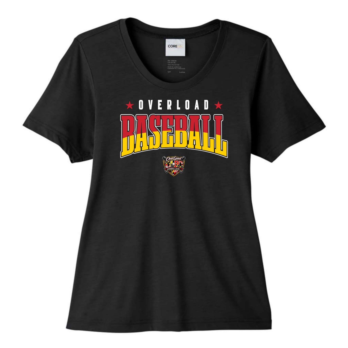 OverLoad Baseball Traditional Women's Performance Tee
