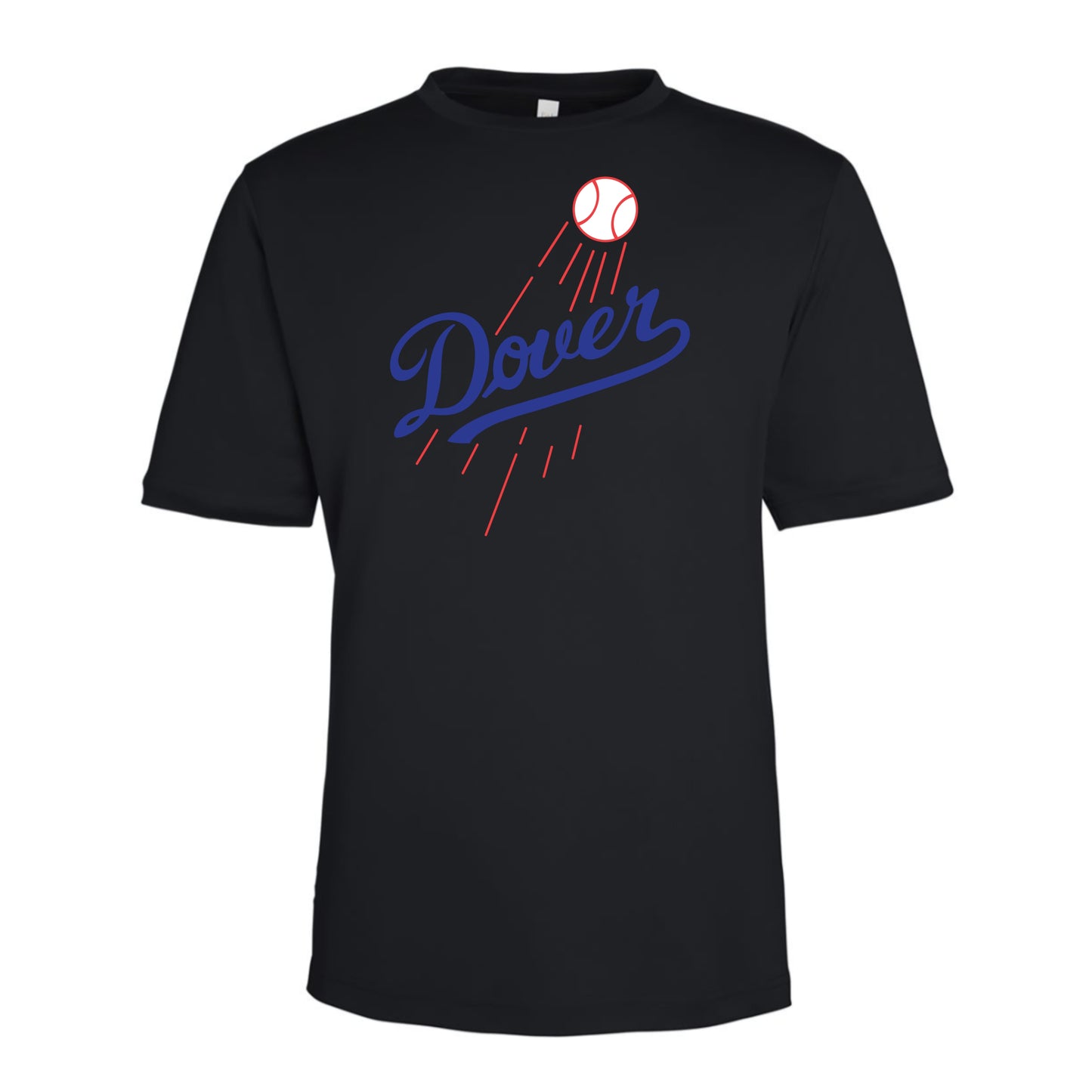 Dover Script Logo Unisex Performance Tee