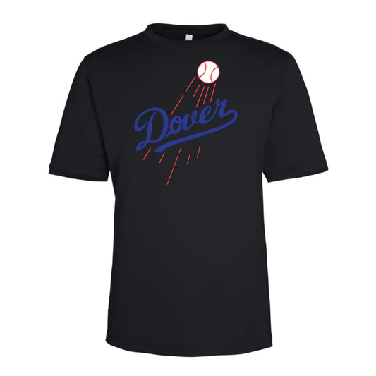 Dover Script Logo Unisex Performance Tee