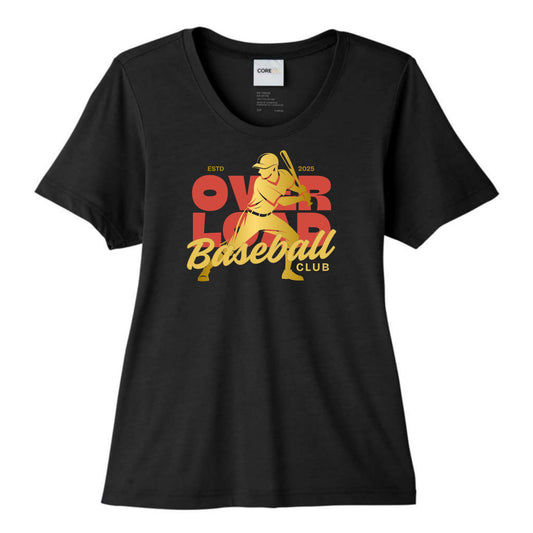 OverLoad Baseball Vintage Baseball Club Women's Performance Tee