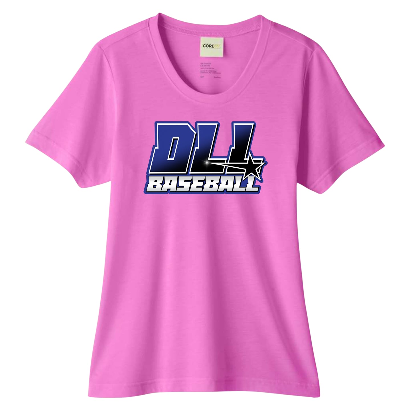 Dover Little League DLL Baseball Women's Performance Tee