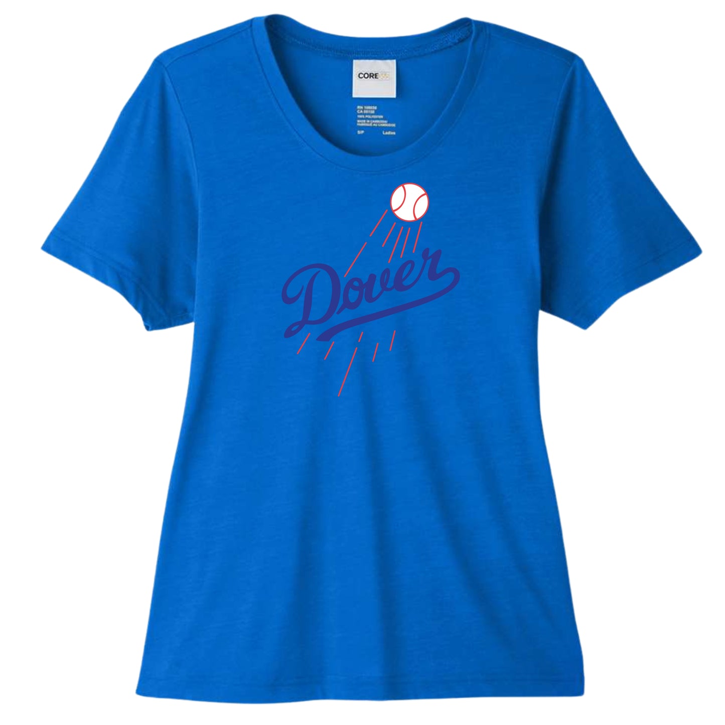 Dover Script Logo Women's Performance Tee
