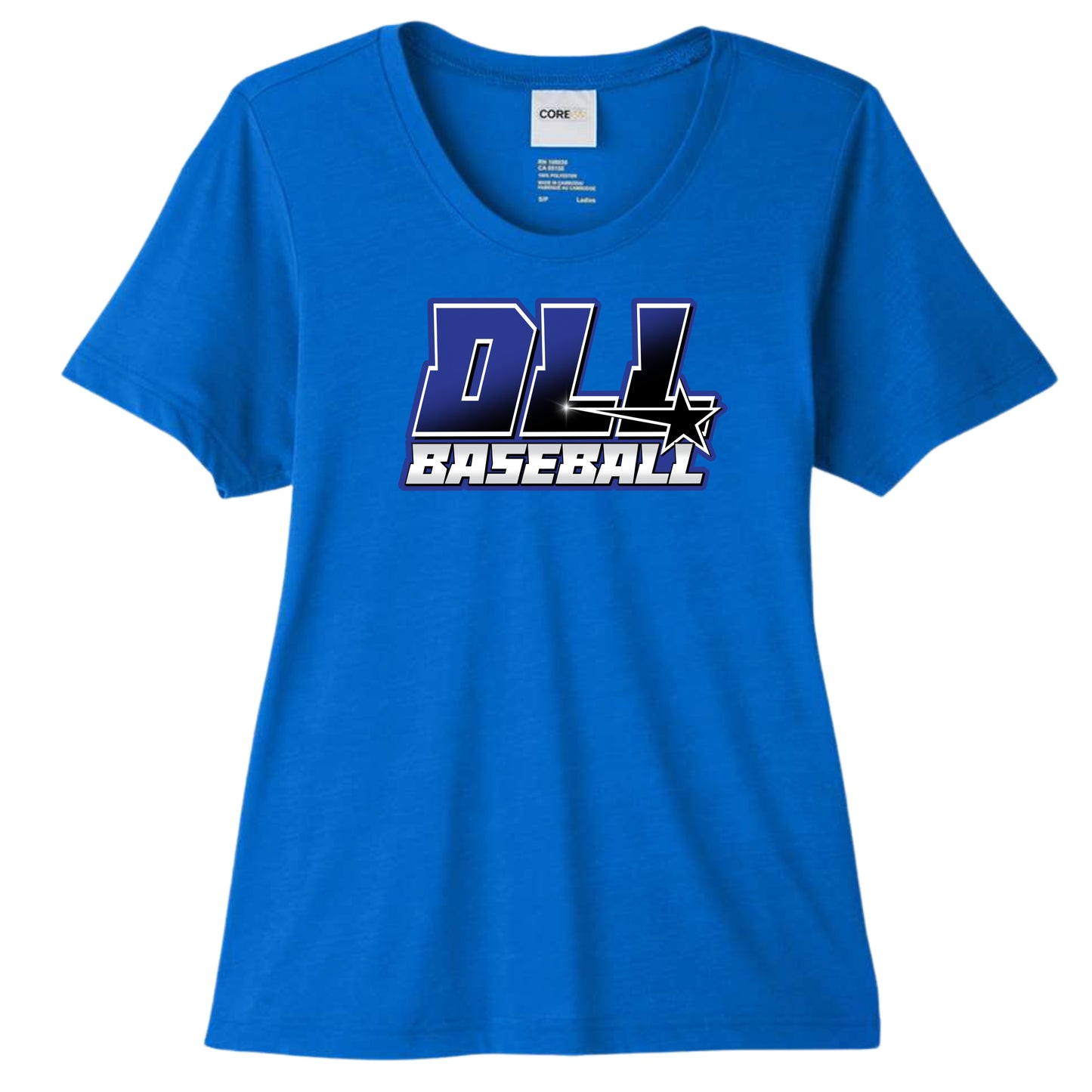 Dover Little League DLL Baseball Women's Performance Tee