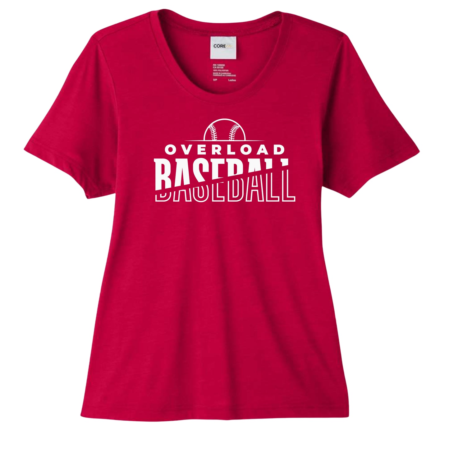 OverLoad Baseball Essential Women's Performance Tee