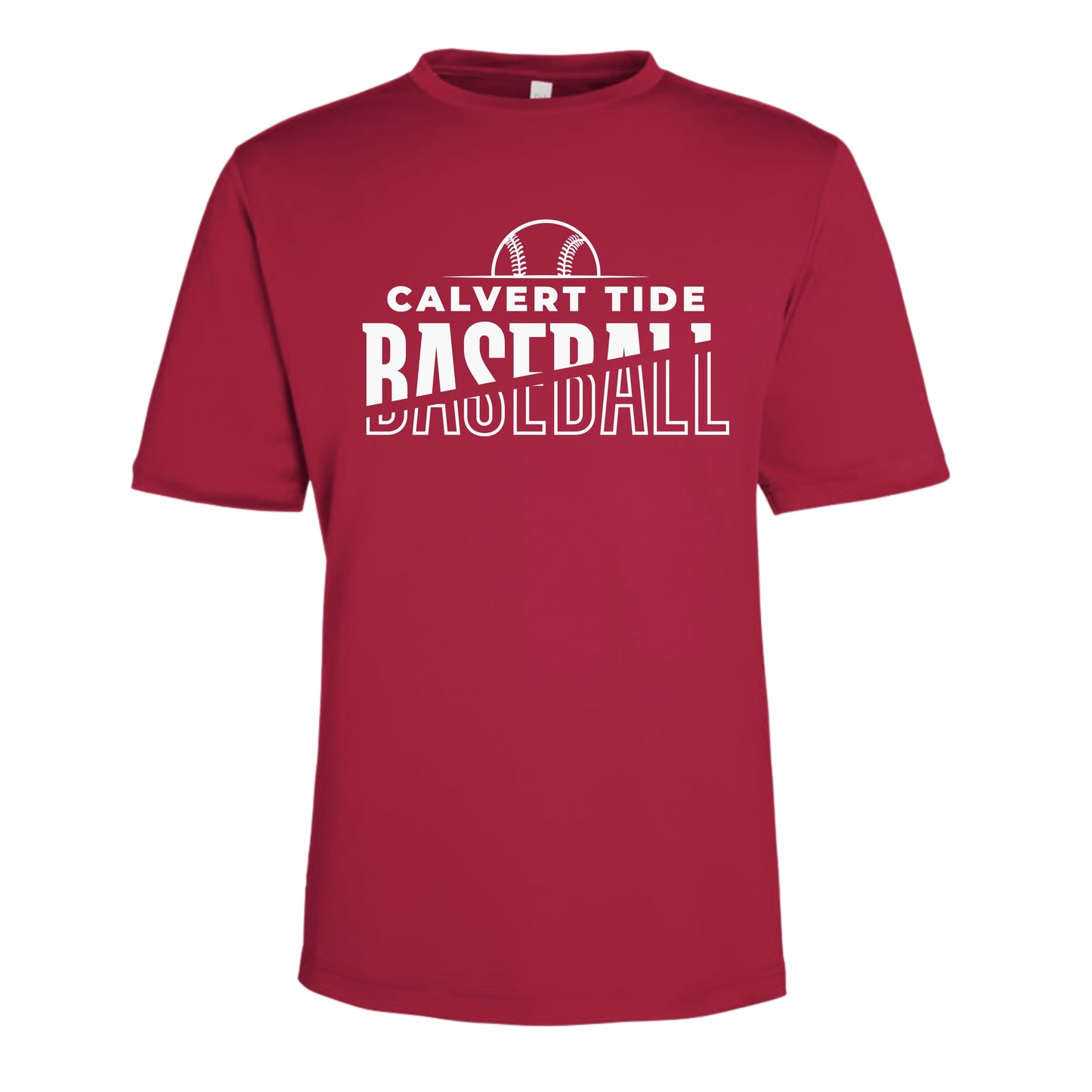 Calvert Tide Essential Logo Unisex Performance Tee