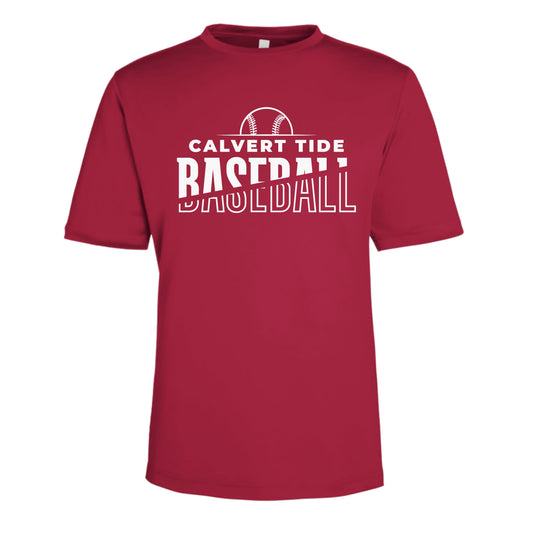 Calvert Tide Essential Logo Unisex Performance Tee