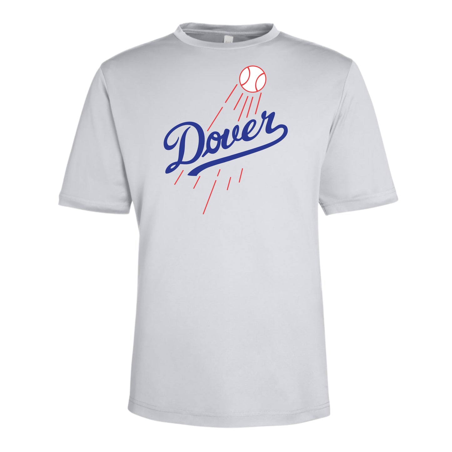 Dover Script Logo Unisex Performance Tee
