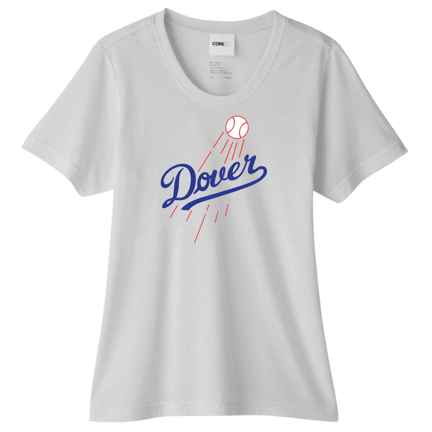 Dover Script Logo Women's Performance Tee