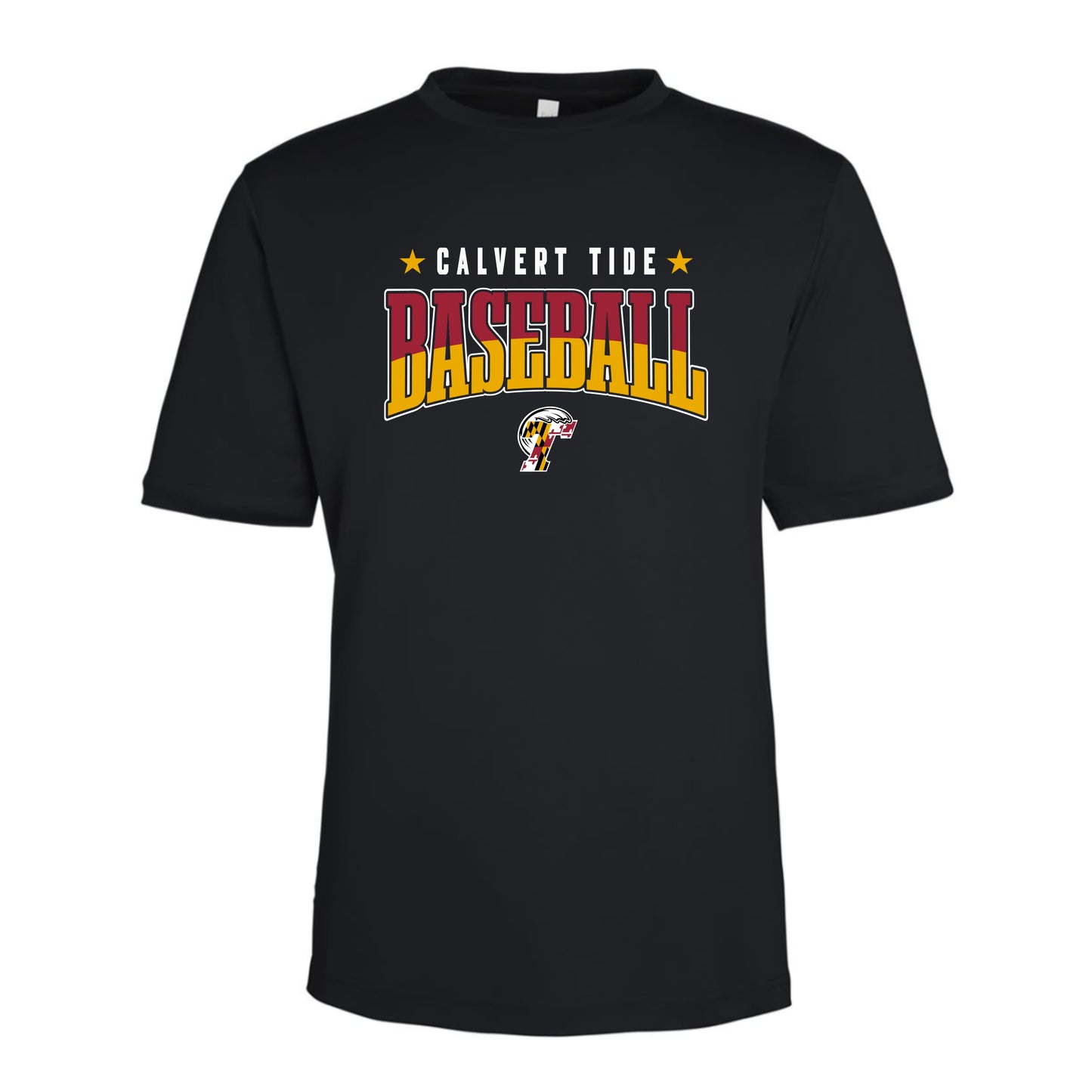 Calvert Tide Traditional Unisex Performance Tee