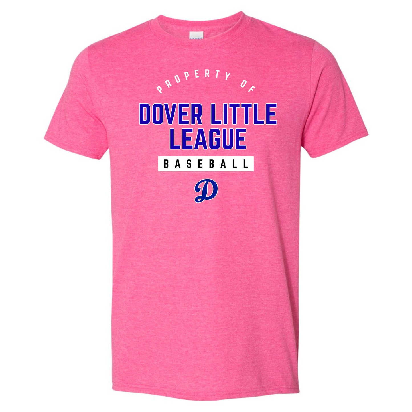 Property of Dover Little League Baseball Unisex Tee