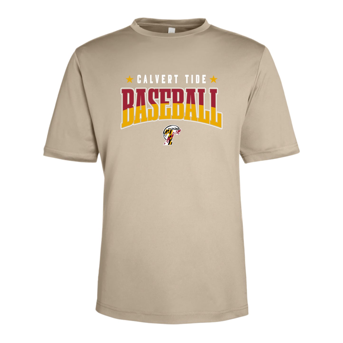 Calvert Tide Traditional Unisex Performance Tee