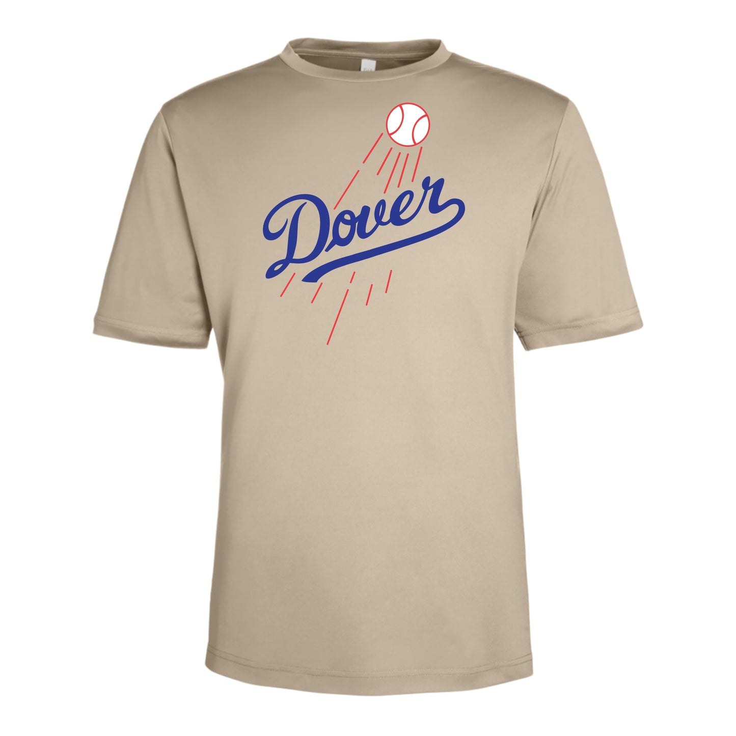 Dover Script Logo Unisex Performance Tee