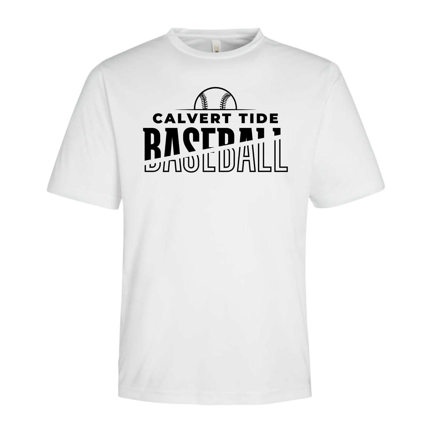 Calvert Tide Essential Logo Unisex Performance Tee