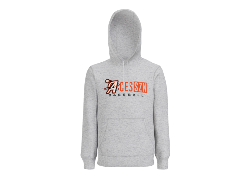 Aces SZN Baseball Pullover Hoodie - Athletic Heather