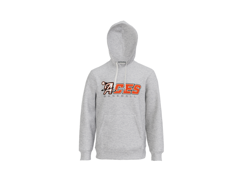Aces Baseball Wordmark Heavyweight Fleece Hoodie - Athletic Heather