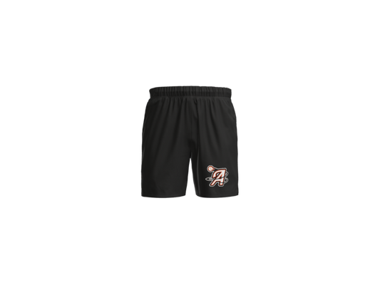 Aces Baseball Orbit Logo 7-Inch Performance Shorts - Black