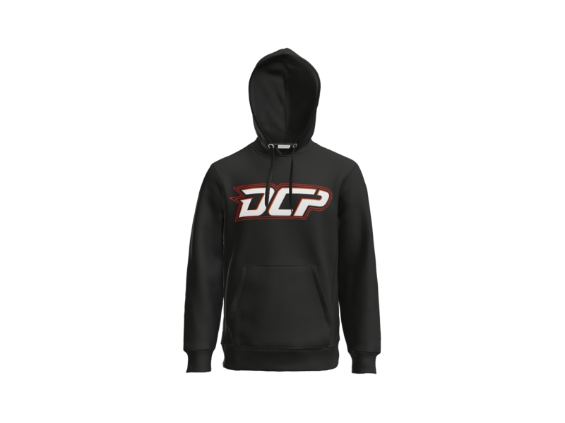DCP Logo Heavyweight Fleece Hoodie - Black