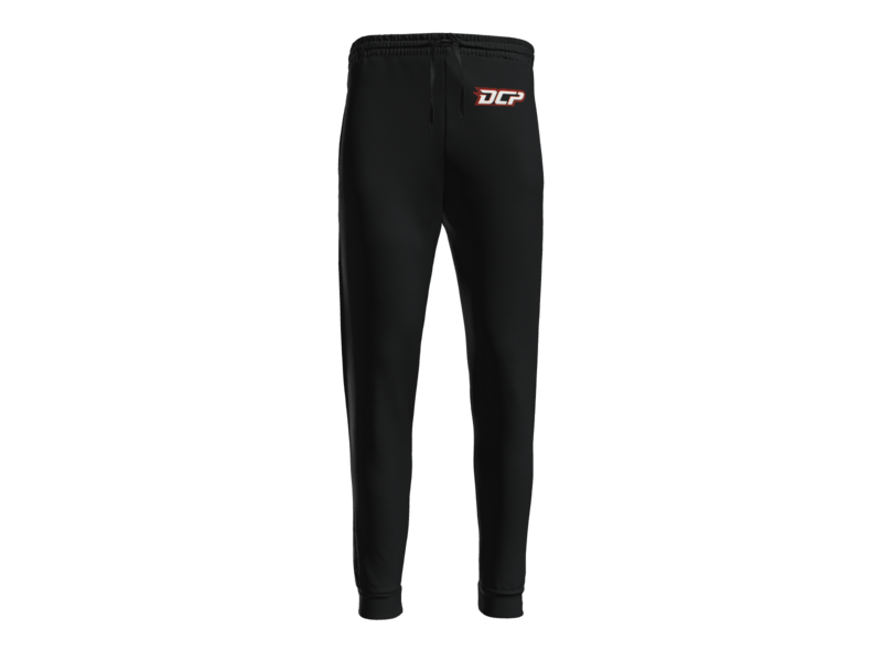 DCP Logo Unisex Fleece Joggers - Black Ink