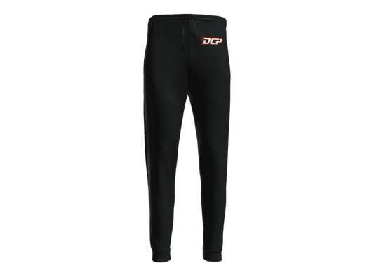 DCP Logo Unisex Fleece Joggers - Black Ink
