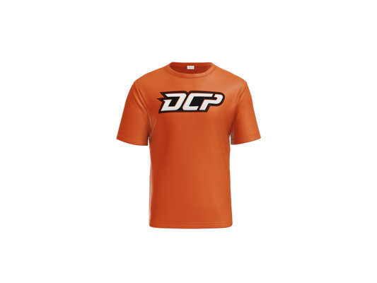 DCP Logo Performance Tee - Deep Orange