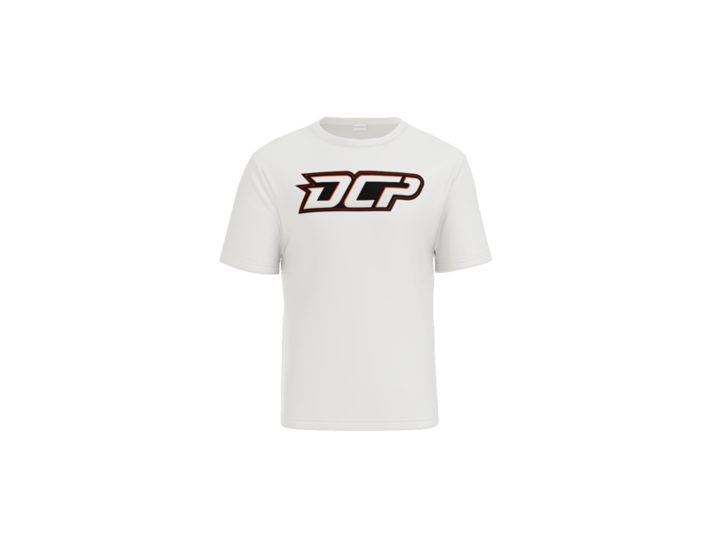 DCP Logo Performance Tee - White
