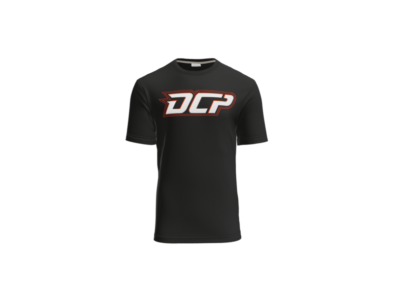 DCP Logo Cotton Touch Performance Tee - Black