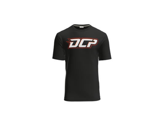 DCP Logo Cotton Touch Performance Tee - Black
