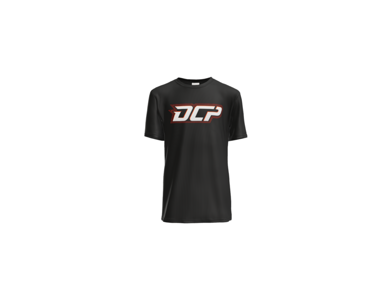 DCP Logo Youth Performance Tee - Black