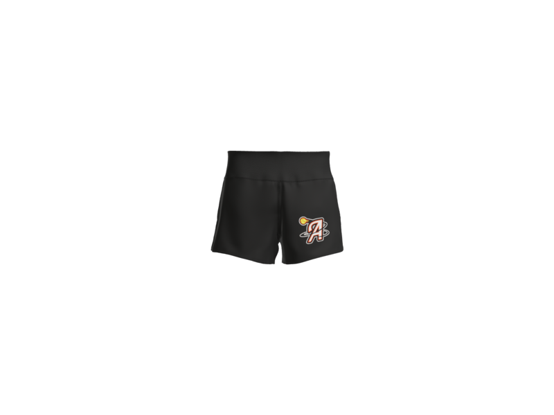 Aces Softball Orbit Logo Women's Performance Shorts - Black