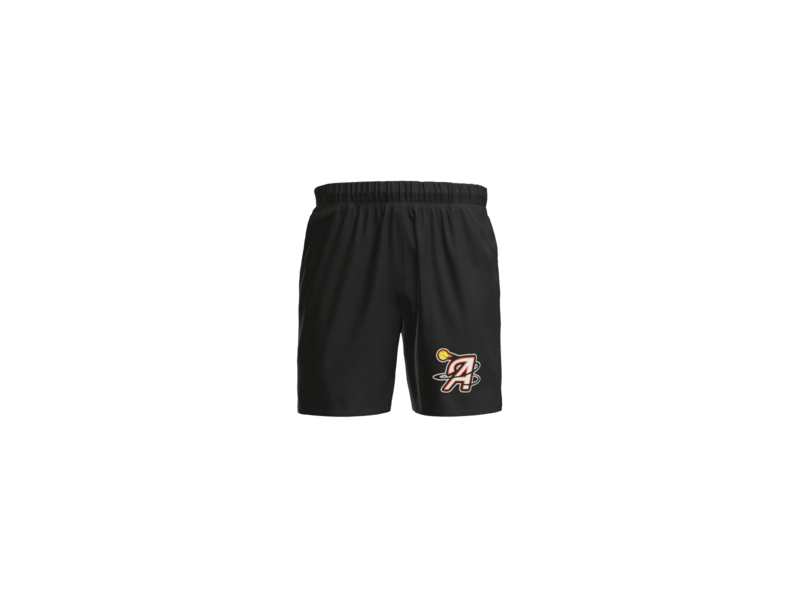 Aces Softball Orbit Logo 7-Inch Performance Shorts - Black