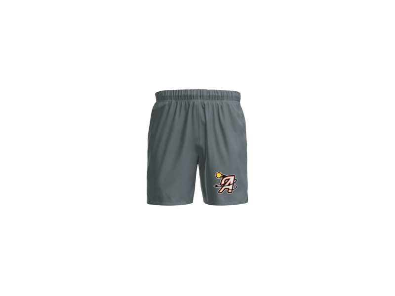Aces Softball Orbit Logo 7-Inch Performance Shorts - Iron Grey