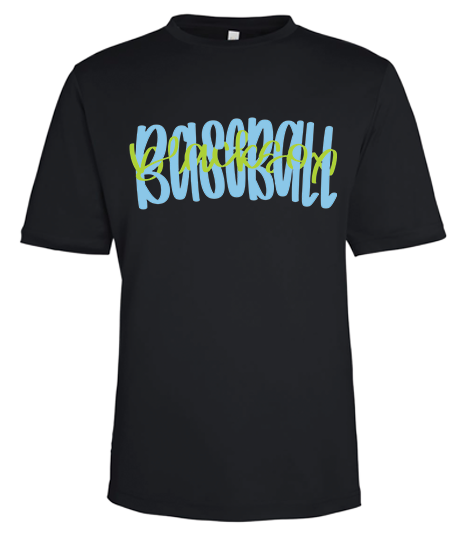 Bigbie’s BlackSox Script Logo Unisex Performance Tee