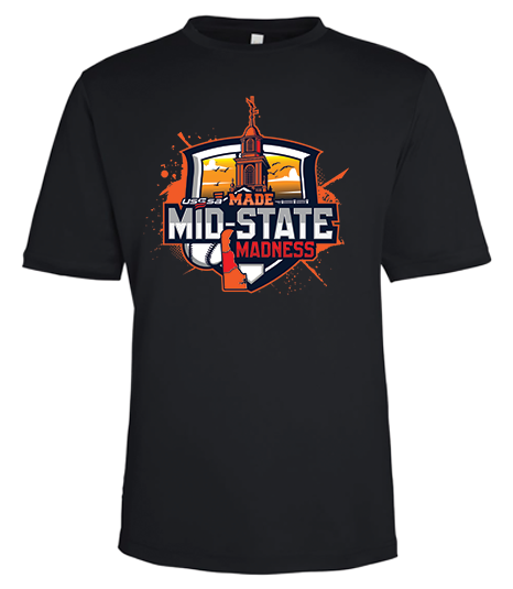 MADE Mid-State Madness Official Tournament Shirt - Performance Crew Neck