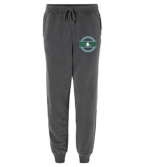 Bigbie’s BlackSox Softball Round Logo Pigment-Dyed Sweatpants