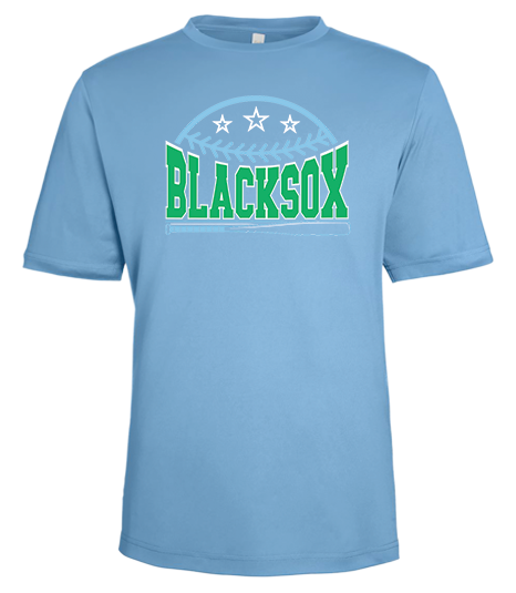 Bigbie’s BlackSox All-Star Bat Logo Unisex Performance Tee