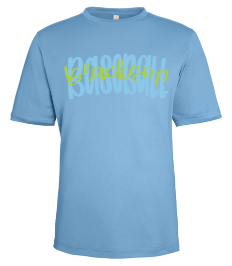 Bigbie’s BlackSox Script Logo Unisex Performance Tee