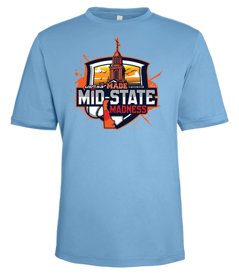 MADE Mid-State Madness Official Tournament Shirt - Performance Crew Neck
