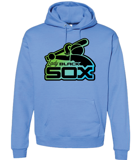 Bigbie’s Lady BlackSox Logo Unisex Hoodie