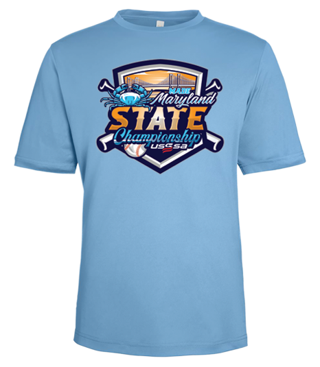 MADE Maryland State Championship Official Tournament Shirt - Performance Crew Neck